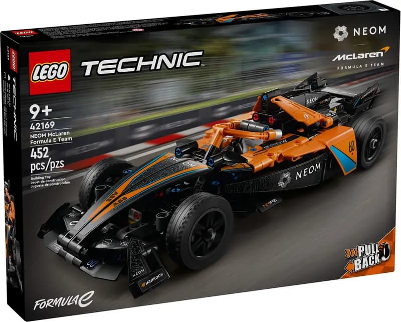 LEGO 42169 NEOM McLaren Formula E Race Car