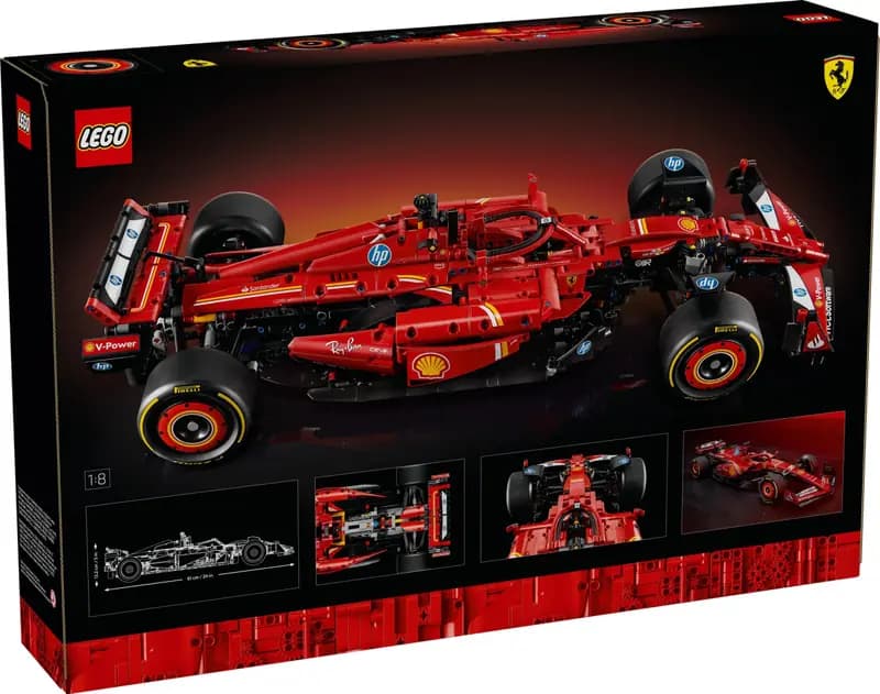 LEGO 42207 Bolid F1 Ferrari SF-24