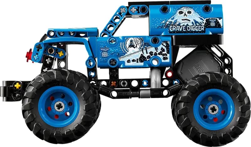 LEGO 42219 Monster Jam Grave Digger Ogień i lód