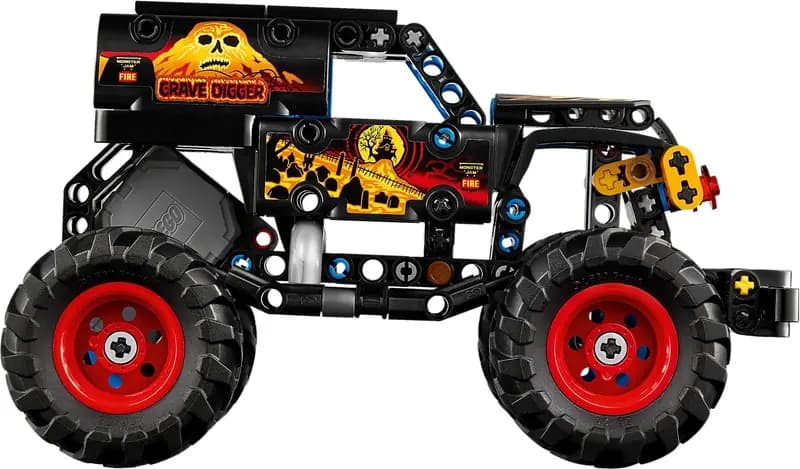 LEGO 42219 Monster Jam Grave Digger Ogień i lód