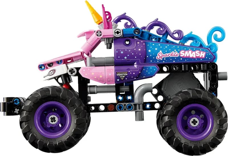 LEGO 42220 Monster Jam Sparkle Smash z napędem typu pull-back