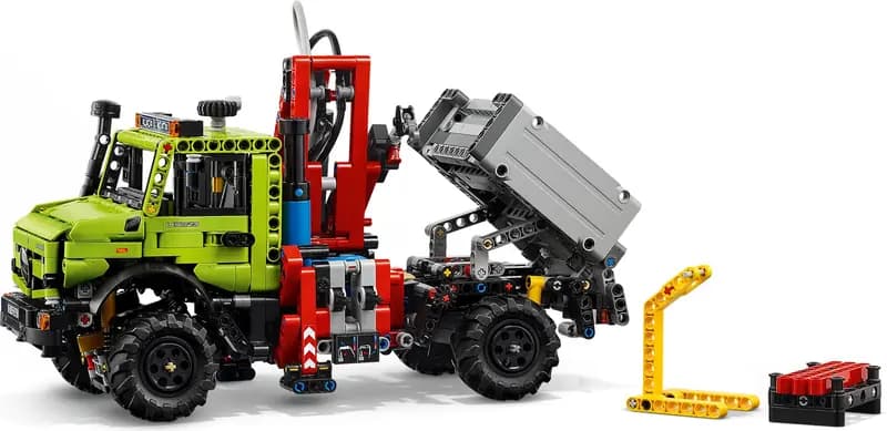 LEGO 42242 Mercedes-Benz Unimog U 5023 z dźwigiem