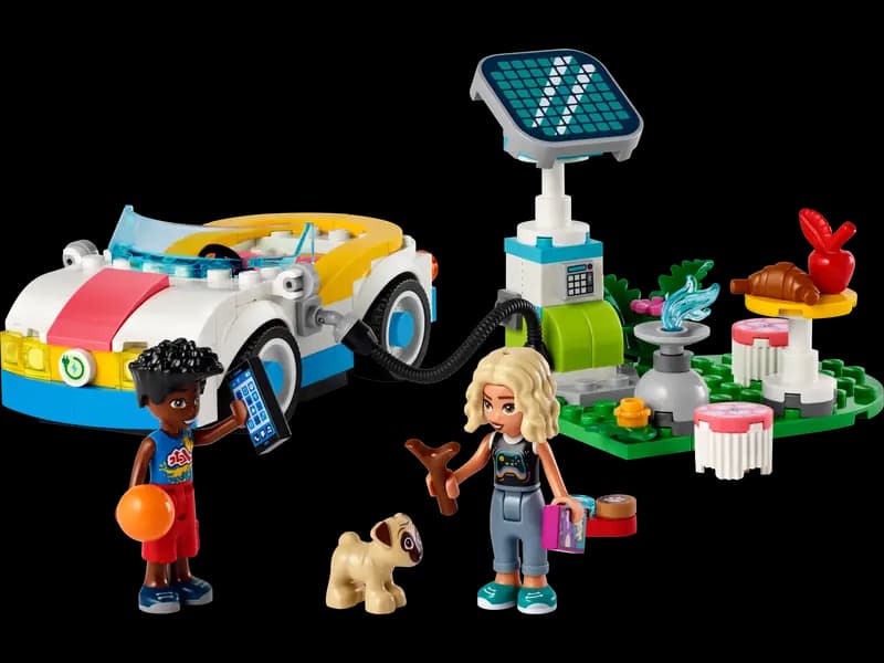 LEGO 42609 Samochód elektryczny i stacja ładująca