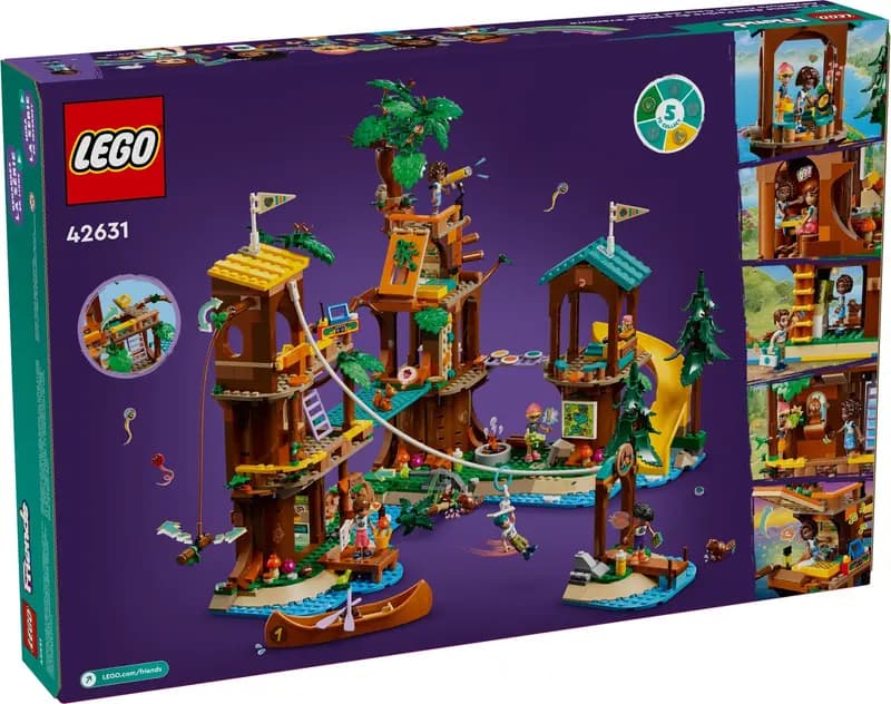 LEGO 42631 Domek na drzewie na obozie kempingowym
