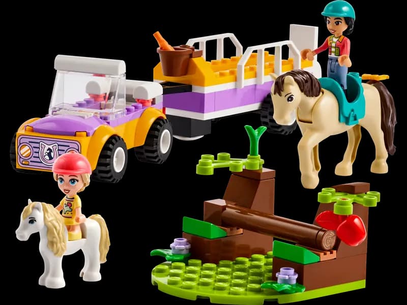 LEGO 42634 Przyczepka dla konia i kucyka