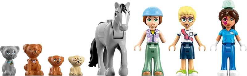 LEGO 42651 Koń i lecznica dla zwierząt