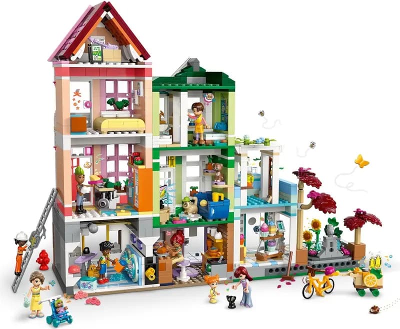 LEGO 42670 Mieszkania i sklepy w mieście Heartlake