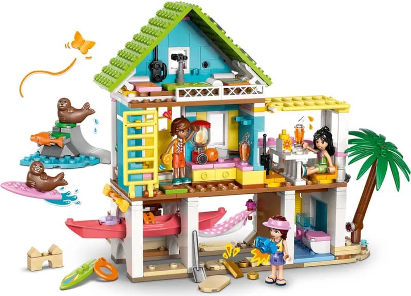 LEGO 42699 Domek na plaży z fokami