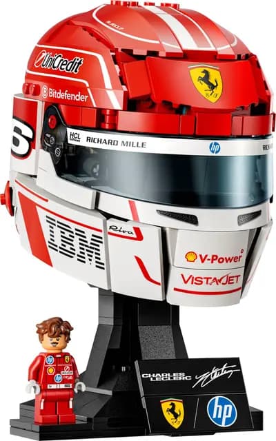 LEGO 43014 Kask Charles Leclerc Scuderia Ferrari HP