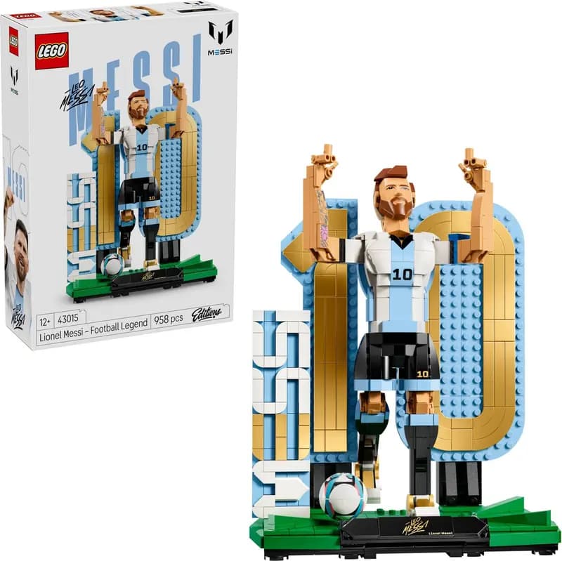 LEGO 43015 Lionel Messi - piłkarska legenda