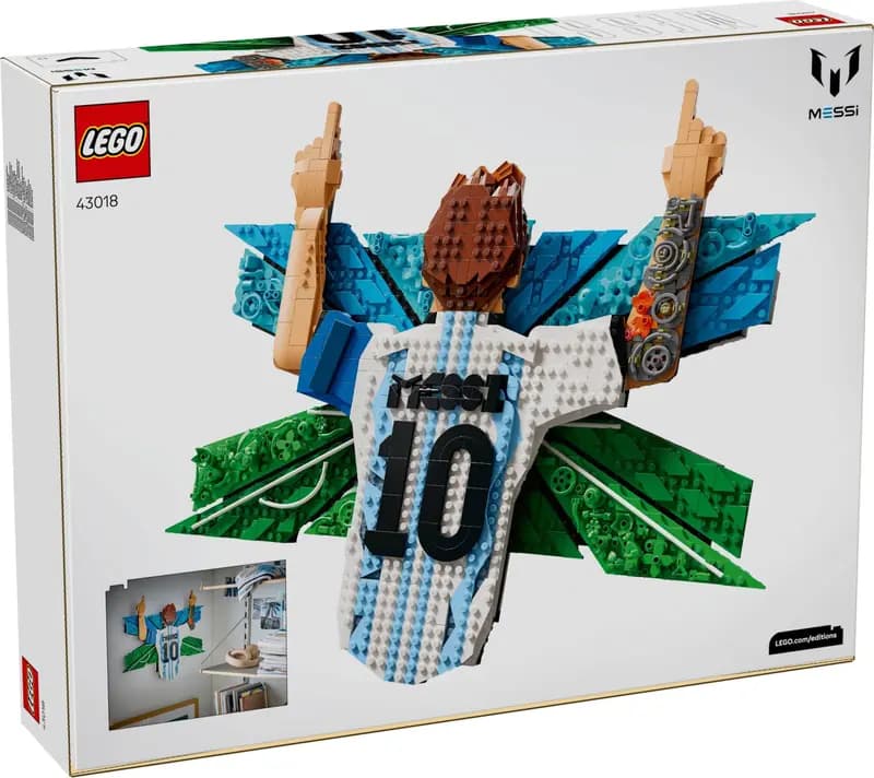 LEGO 43018 Lionel Messi - cieszynka