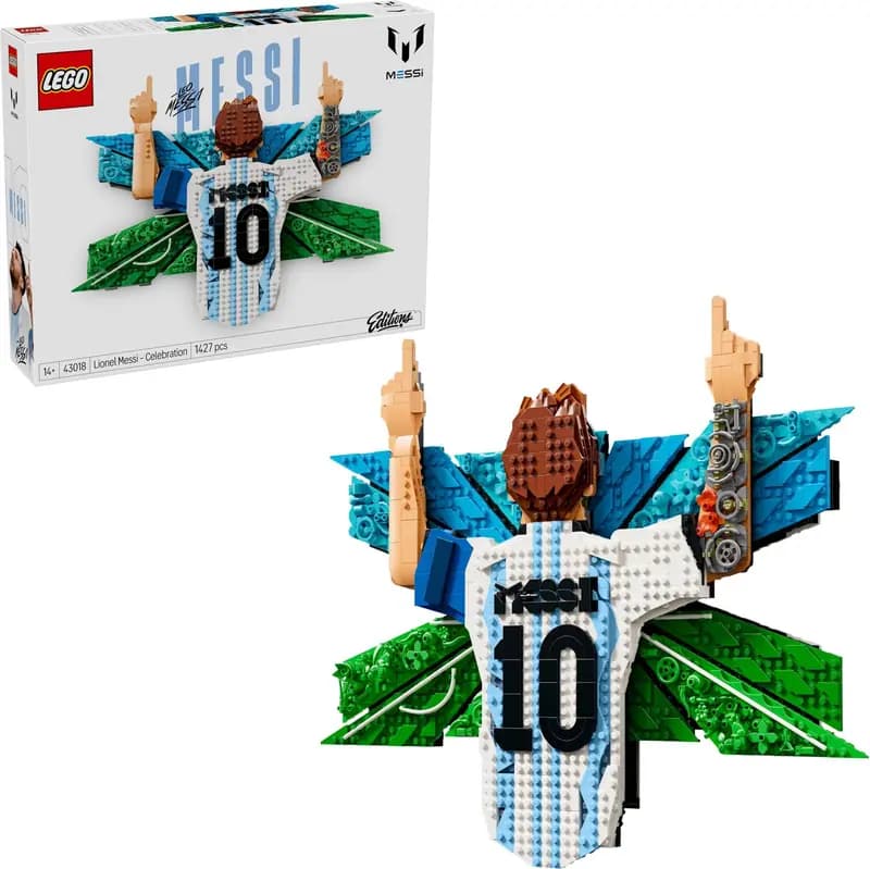 LEGO 43018 Lionel Messi - cieszynka