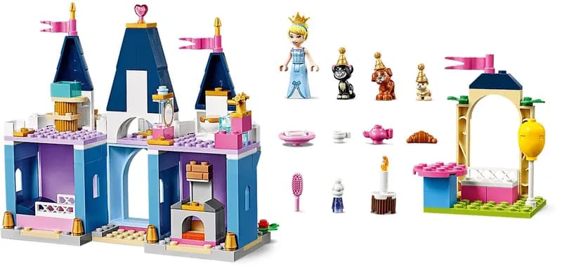 LEGO 43178 Przyjęcie w zamku Kopciuszka
