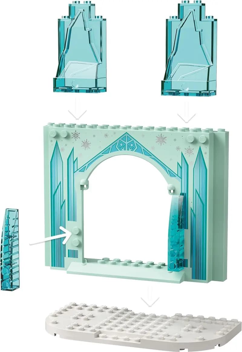 LEGO 43194 Lodowa kraina czarów Anny i Elzy