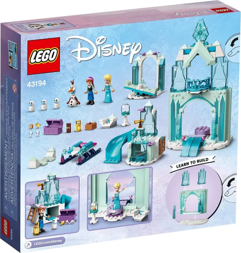 LEGO 43194 Lodowa kraina czarów Anny i Elzy