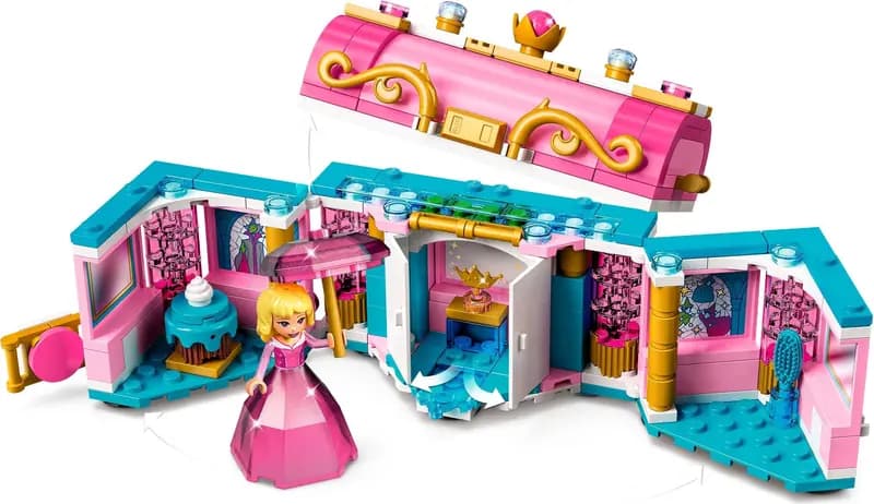 LEGO 43203 Zaklęte twory Aurory, Meridy i Tiany