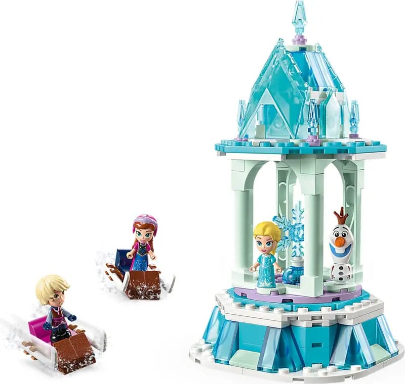 LEGO 43218 Magiczna karuzela Anny i Elzy