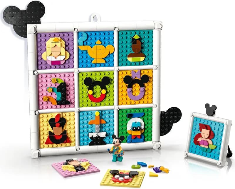 LEGO 43221 100 lat kultowych animacji Disneya