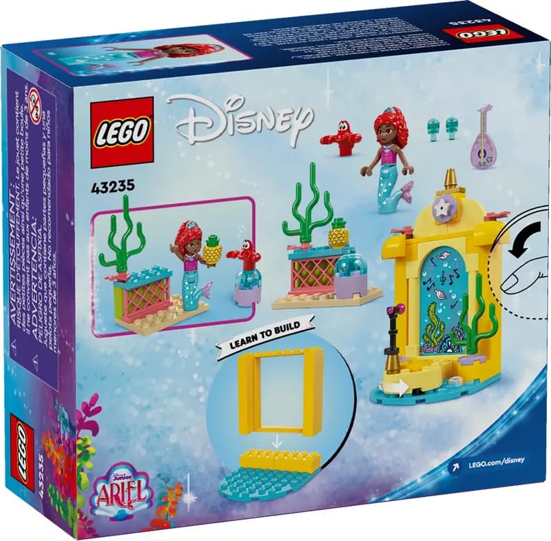 LEGO 43235 Scena muzyczna Arielki