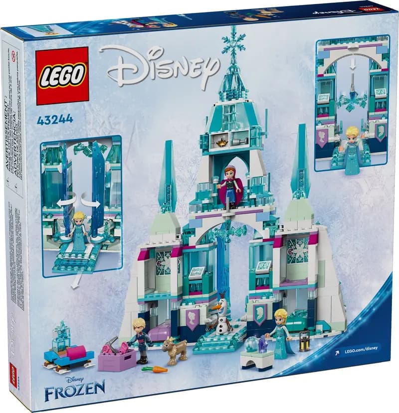 LEGO 43244 Lodowy pałac Elzy