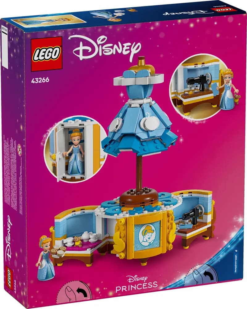 LEGO 43266 Suknia Kopciuszka