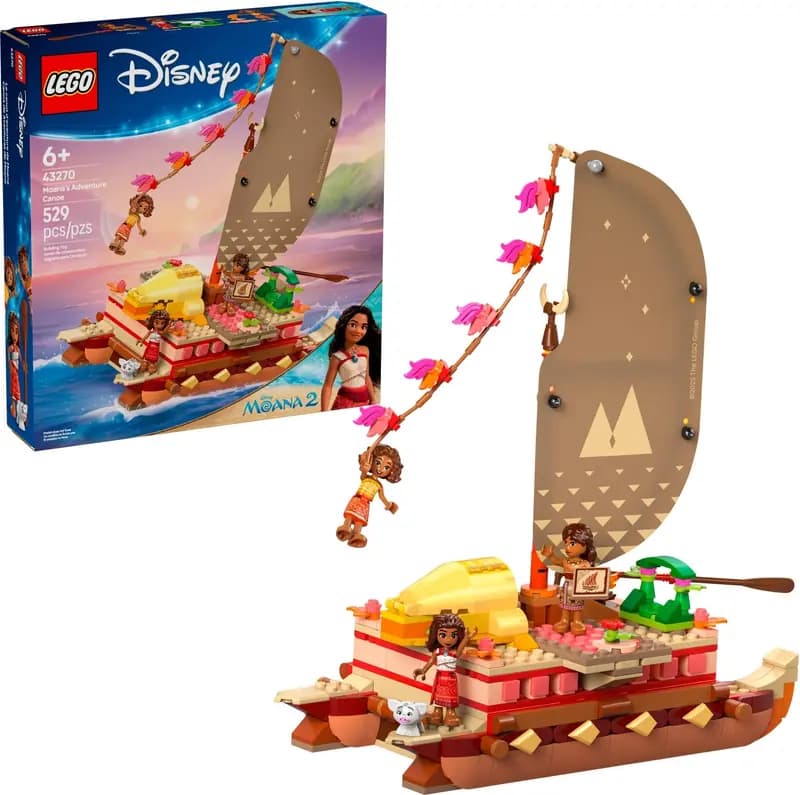 LEGO 43270 Kajakowa przygoda Vaiany