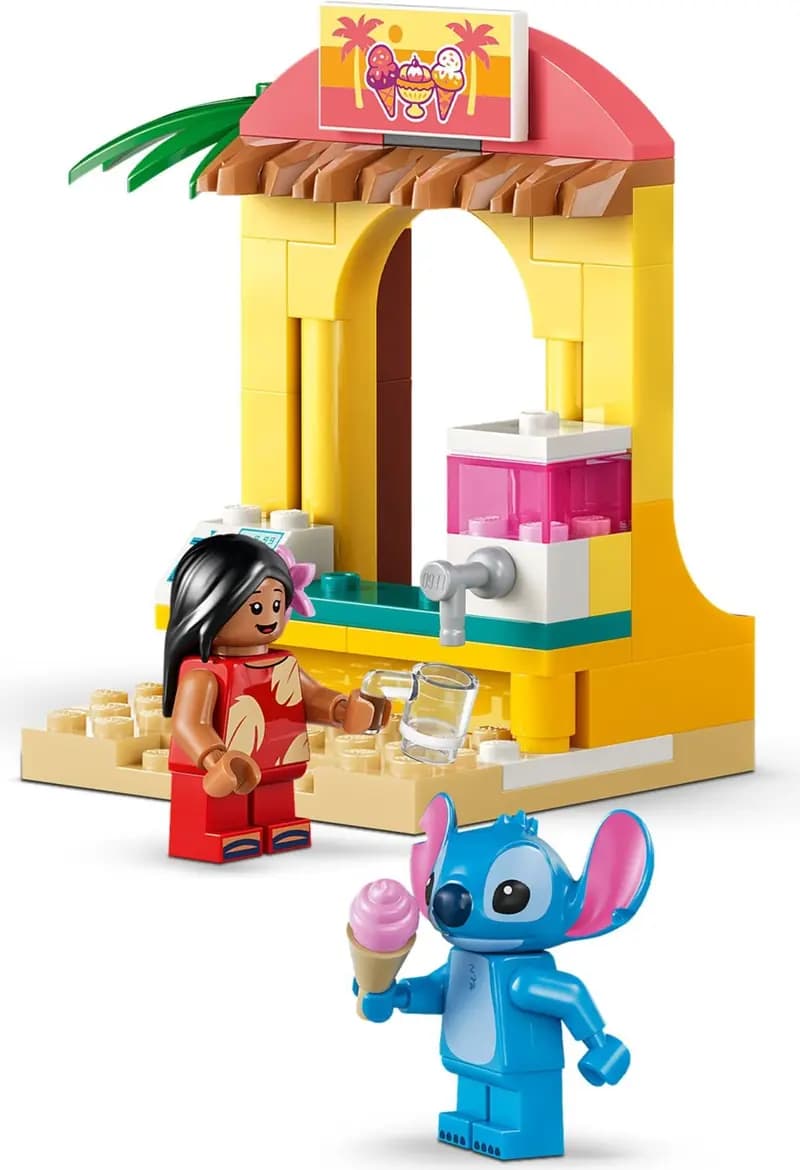 LEGO 43280 Zabawa na plaży z Lilo i Stitchem