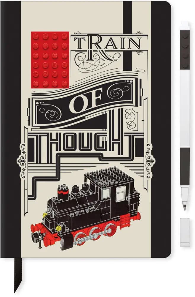 LEGO 4895028523817 Notebook With 1 Pen: Train Of Thought