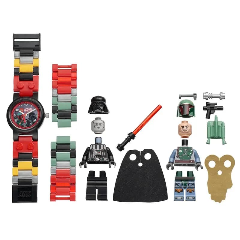 LEGO 5005212 Darth Vader and Boba Fett Buildable Watch with Toy