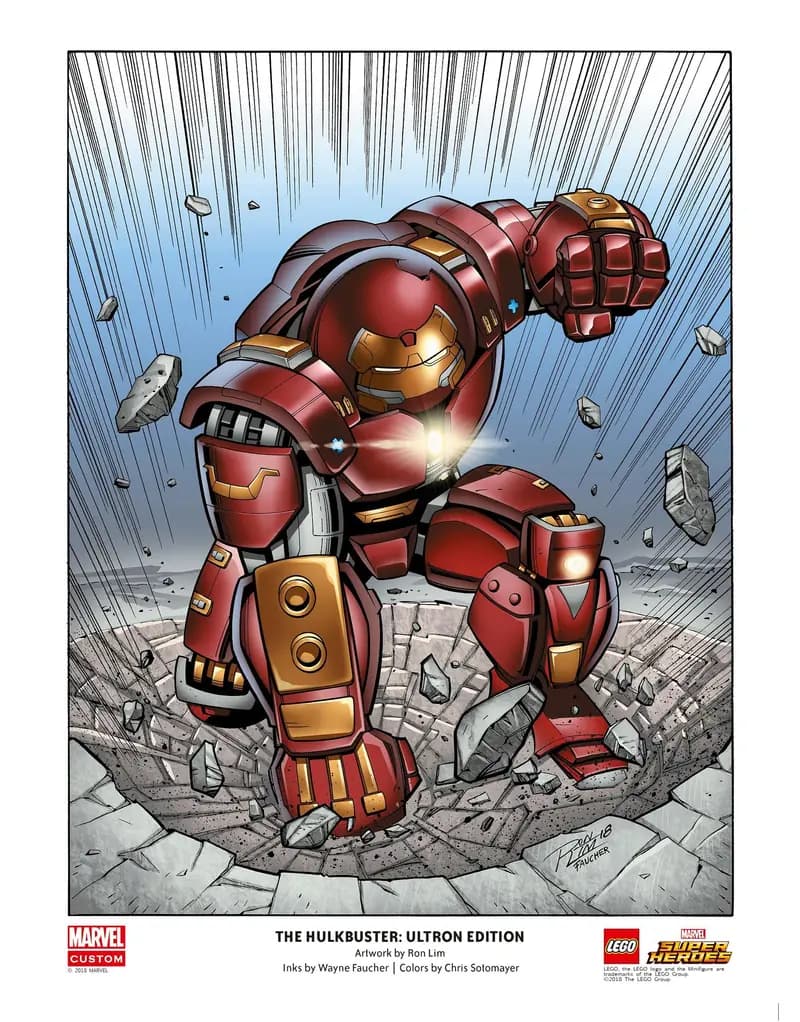 LEGO 5005573 The Hulkbuster: Ultron Edition Art Print