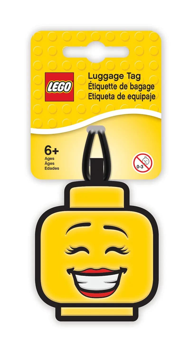 LEGO 5005617 Girl Luggage Tag