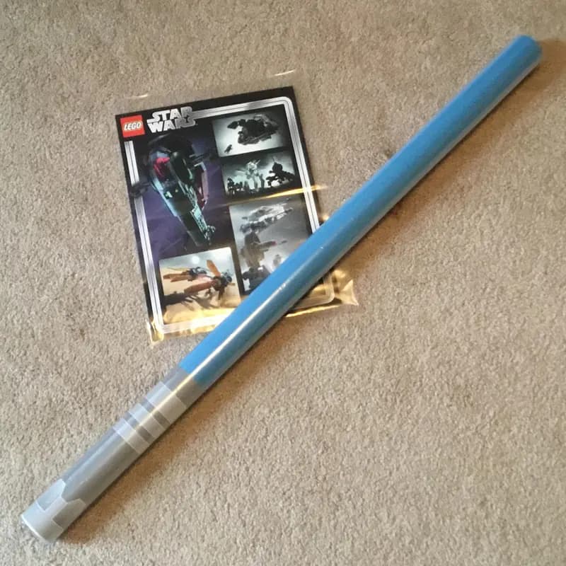 LEGO 5005887 Star Wars 20th Anniversary Lightsaber Poster (Blue)