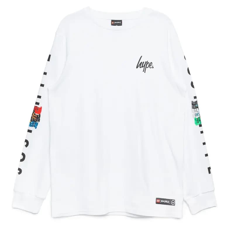 LEGO 5006233 HYPE X LEGO NINJAGO Squad Logo Adults' Long Sleeve T-Shirt