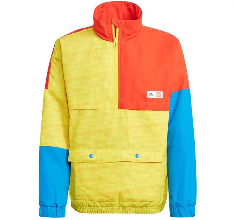 LEGO 5006551 adidas x Classic LEGO Bricks Half-Zip Warm Jacket