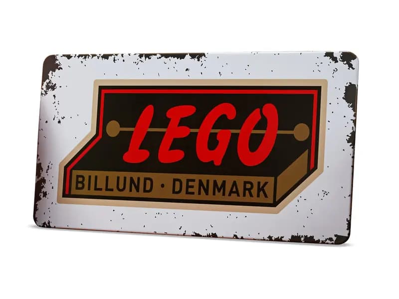LEGO 5007016 1950's Retro Tin Sign