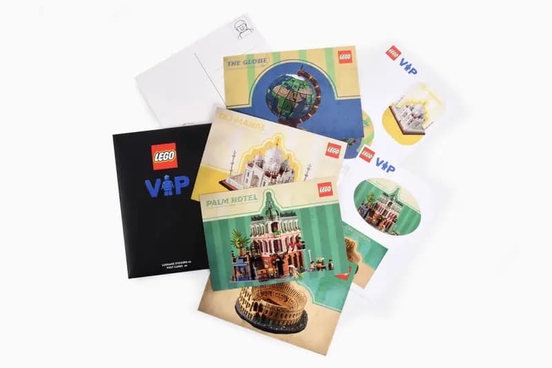 LEGO 5007520 Travel Postcard and Sticker Set