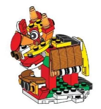 LEGO 5007587 4in1 Build, Lion Dance