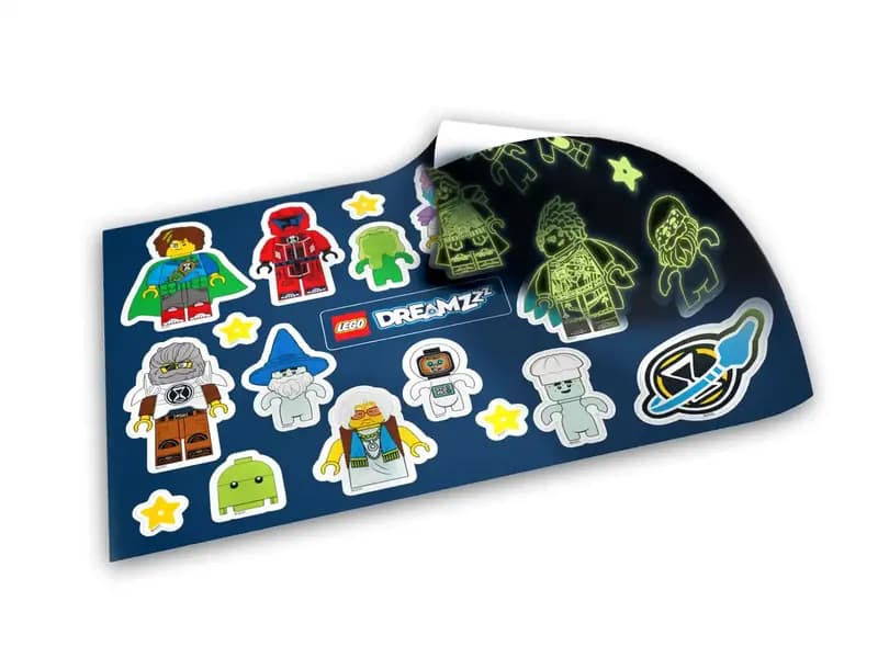 LEGO 5007937 DREAMZzz Glow in the Dark Stickers