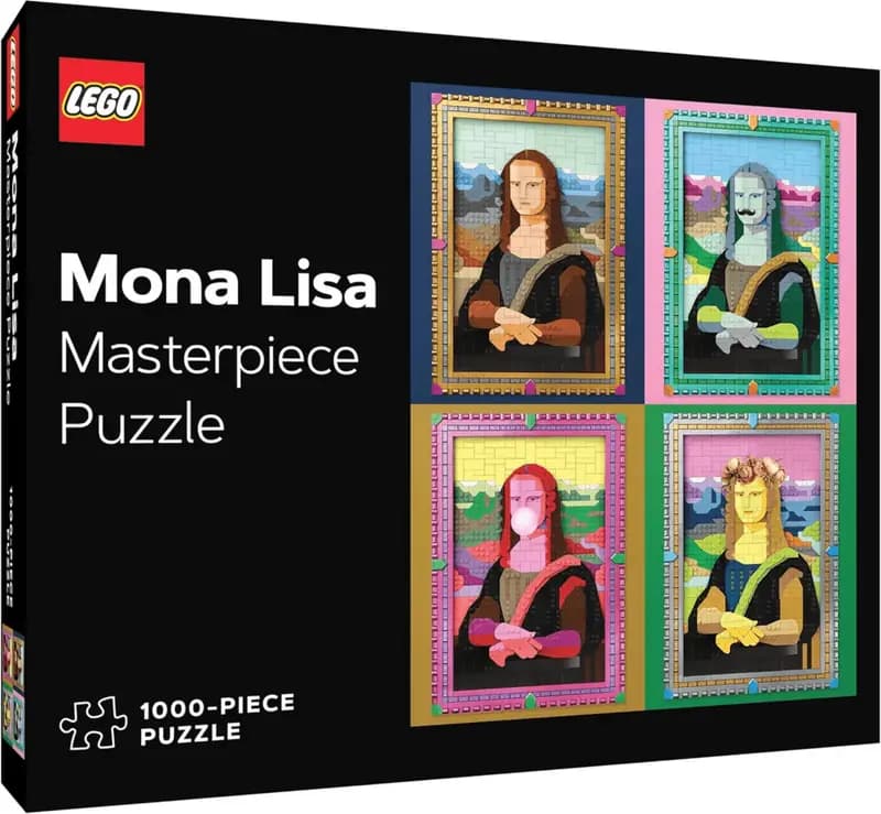 LEGO 5008976 Masterpiece Puzzle: Mona Lisa 1000 elementów