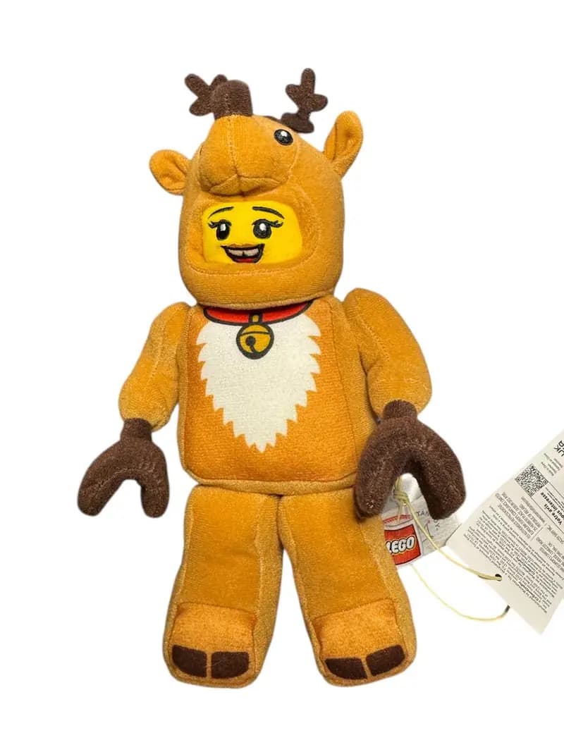 LEGO 5009322 Minifigure Reindeer Costume Girl 10” Plush Character