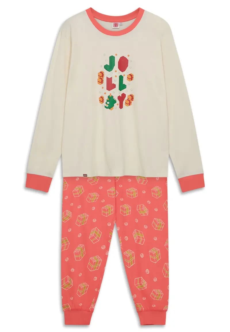 LEGO 5009958 Świąteczna piżama dla dorosłych — złamana biel
