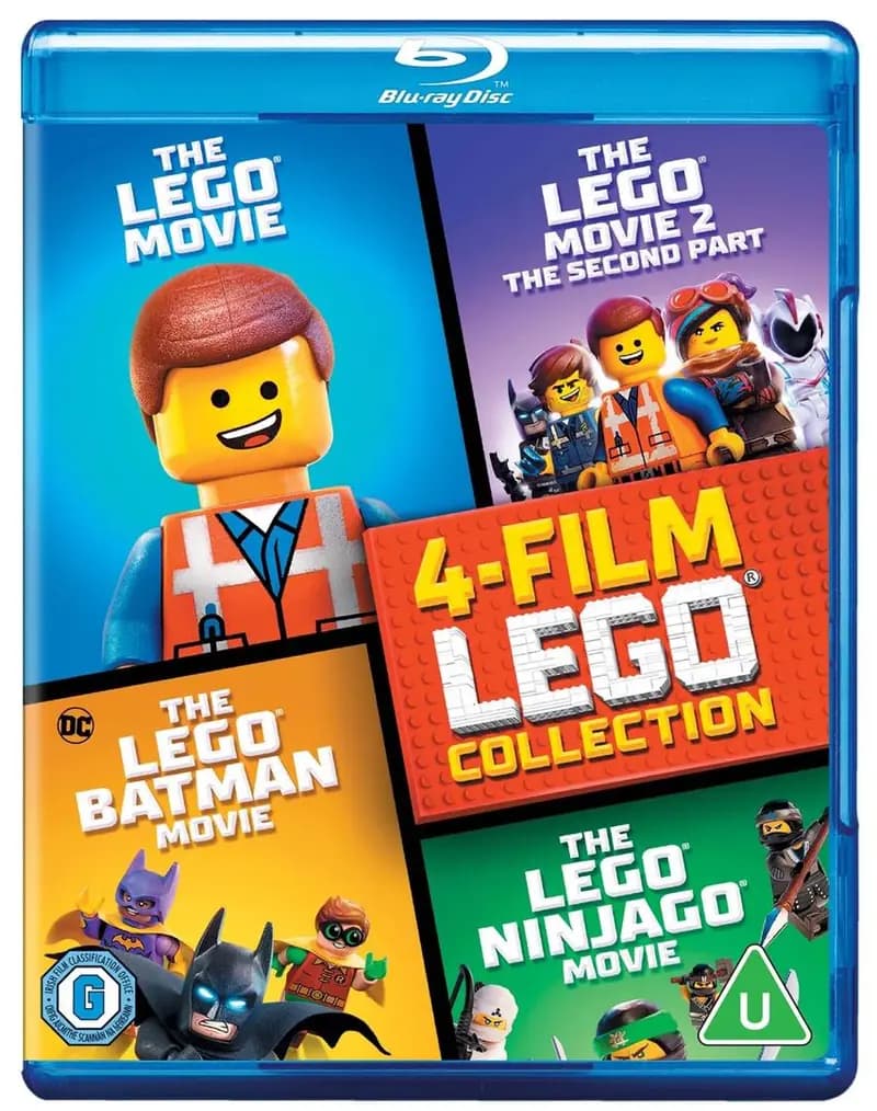 LEGO 5051892243810 4-Film LEGO Collection (All Formats)
