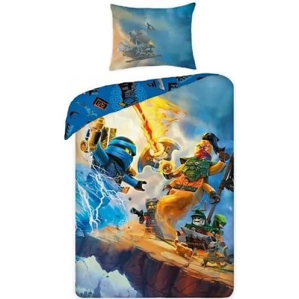 LEGO 5055285402549 Ninjago Lightning Battle Duvet Set