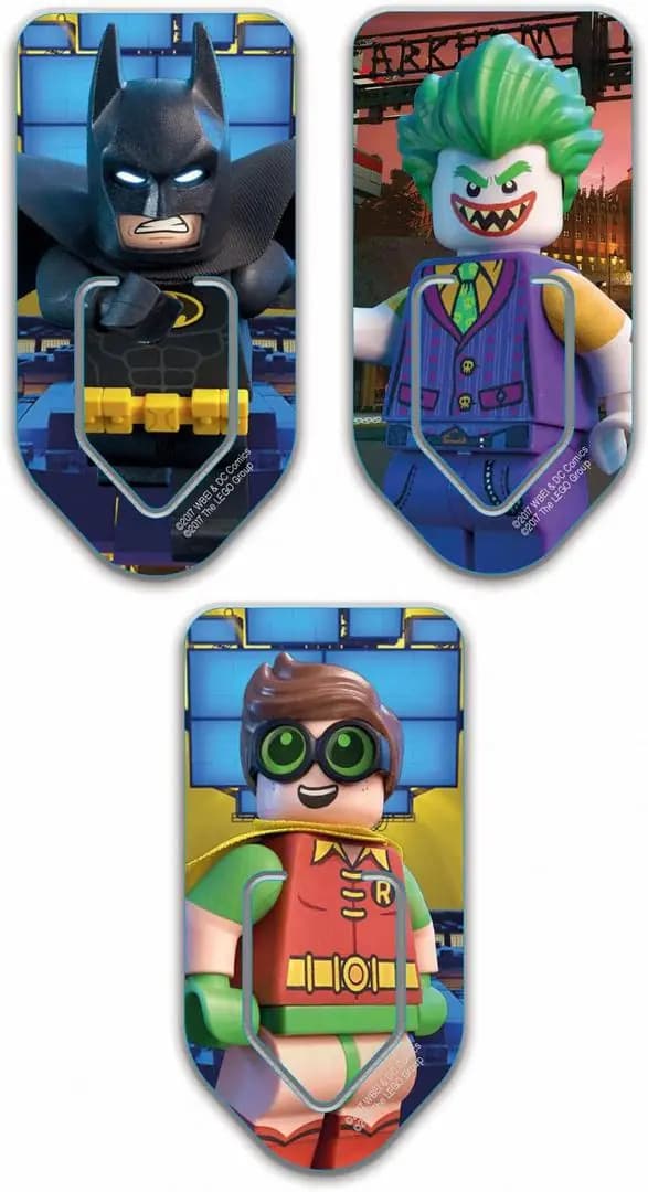 LEGO 51762 The LEGO Batman Movie 3 Book Markers