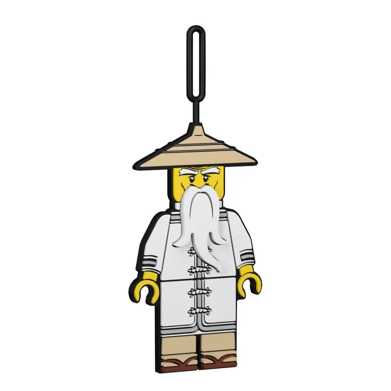 LEGO 51884 Sensei Wu Luggage Tag