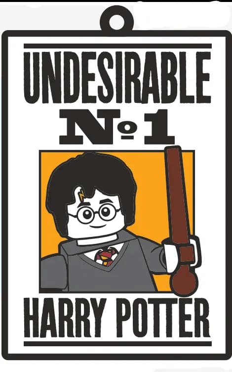 LEGO 53244 Wanted Harry Potter Magnet