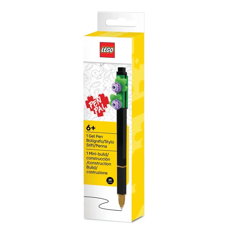 LEGO 53701 Pen Pal Gel Pen with Botanicals Mini-Build (Lavendar)