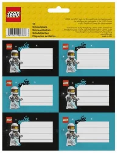 LEGO 5410574466778 Space School Labels