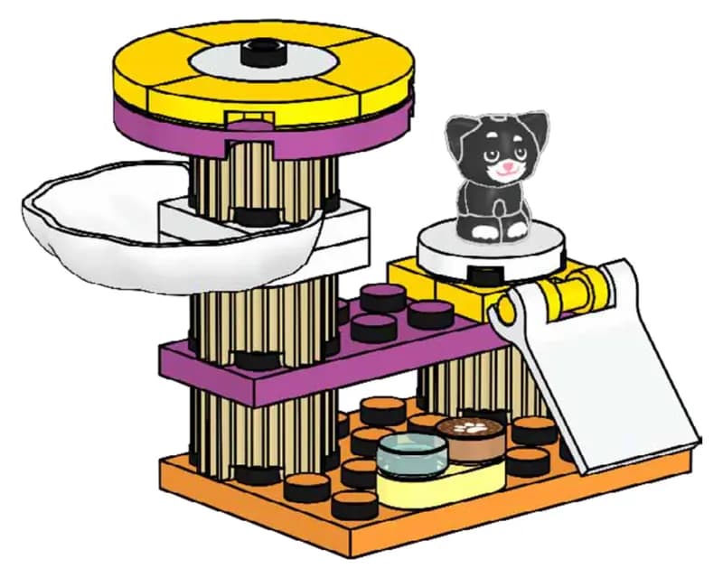 LEGO 562301 Cat Tree with Kitten