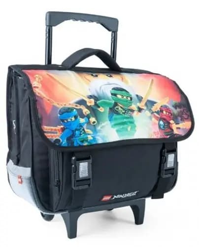 LEGO 5711013052522 Ninjago Master Wu School Bag Trolley
